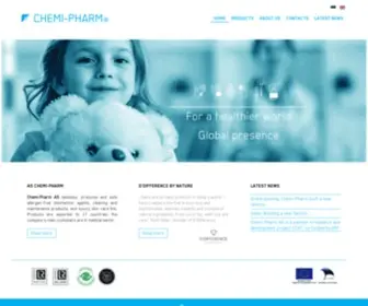 Chemi-Pharm.com(Avaleht) Screenshot