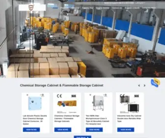 Chemical-Storagecabinet.com(Quality Chemical Storage Cabinet & Flammable Storage Cabinet factory from China) Screenshot