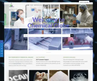 Chemicalglobe.com(Buy Research Chemical Online) Screenshot