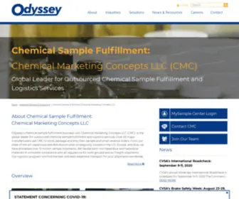 Chemicalmarketing.com(CMC Chemical Sample Fulfillment) Screenshot
