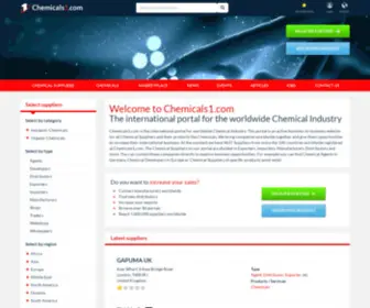 Chemicals1.com(Chemicals 1.com) Screenshot