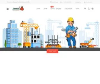 Chemicals4Construction.com(Startup solve the specific Problem of Construction) Screenshot