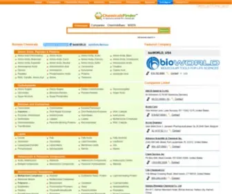 Chemicalsfinder.com(Chemicals Finder) Screenshot