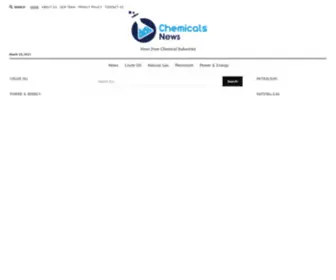 Chemicalsnews.org(News from Chemical Industries) Screenshot