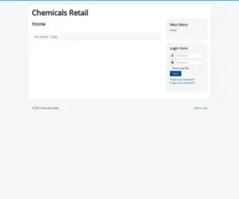 Chemicalsretail.com(My Joomla CMS) Screenshot