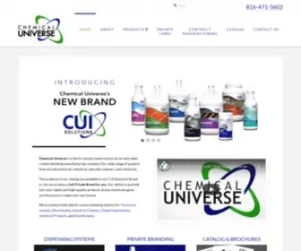 Chemicaluniverse.com(Private Label Chemical Manufacturers) Screenshot