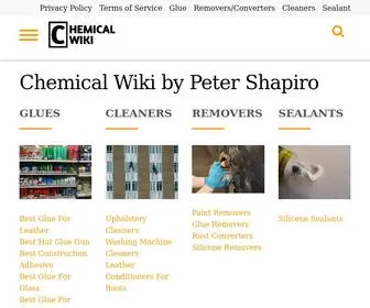 Chemicalwiki.com(Chemical Wiki By Peter Shapiro) Screenshot