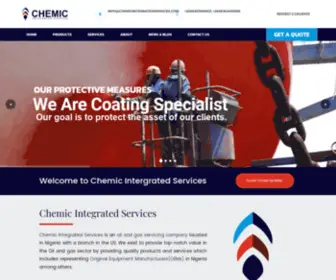 Chemicintegratedservices.com(Chemic Integrated Services) Screenshot