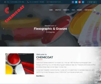 Chemicoatinks.com(Chemicoat Inks) Screenshot