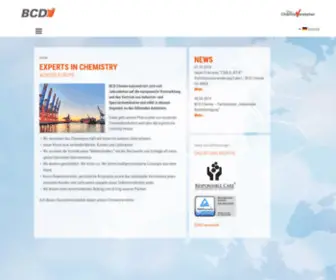 Chemiedistribution.de(BCD Chemie GmbH) Screenshot