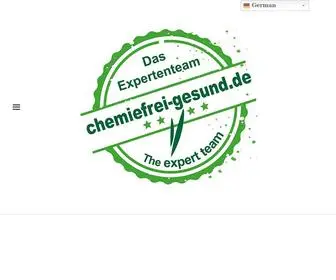 Chemiefreigesund.de(The Expert Team) Screenshot
