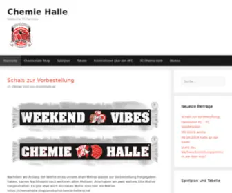 Chemiehalle.de(HFC-Fanblog) Screenshot
