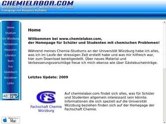 Chemielabor.com(Chemie) Screenshot