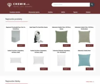 Chemik.sk(Chemik) Screenshot