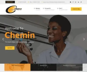 Chemin.co.za(The South African Chemical Technology Incubator) Screenshot