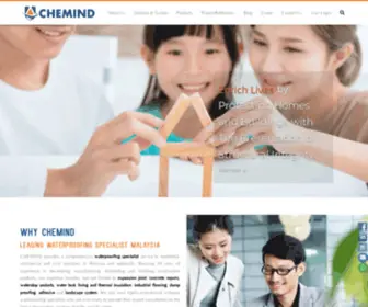 Chemind.com.my(Waterproofing Specialist in Selangor) Screenshot