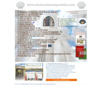 Chemindecompostelle.com(Chemin de Compostelle : tout pour préparer votre pèlerinage) Screenshot