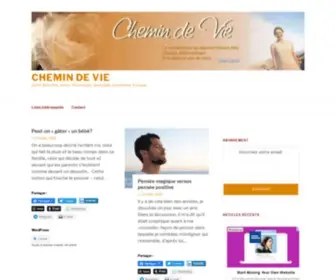 Chemindevie.net(Chemin de Vie) Screenshot