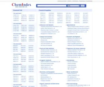 Chemindex.com(Chemical Index) Screenshot