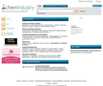 Chemindustry.com(Chemical Search Engine) Screenshot