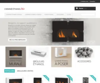 Cheminee-Ethanol-Bio.com(Chauffage design) Screenshot
