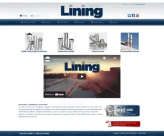 Chemineelining.com(Cheminée Lining) Screenshot