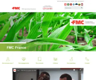 Cheminova.fr(FMC en France) Screenshot