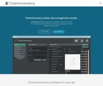 Cheminventory.net(Cheminventory) Screenshot