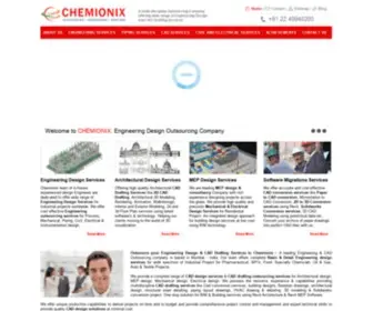 Chemionix.com(Cad outsourcing company) Screenshot