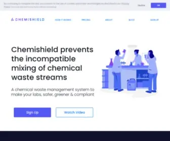 Chemishield.com(Chemishield) Screenshot