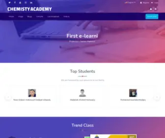 Chemistry-Academy.com(Chemistry academy) Screenshot