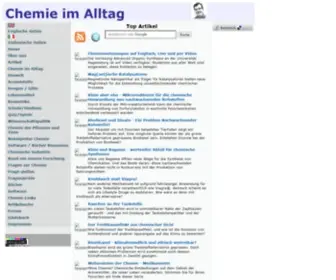 Chemistry-IN-Context.com(Chemie im Alltag) Screenshot