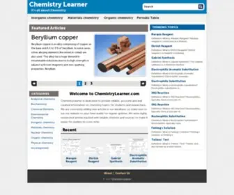 Chemistrylearner.com(Chemistry Learner) Screenshot
