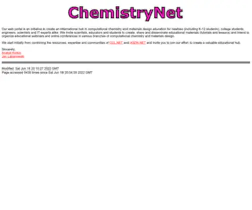 Chemistry.net(Chemistry) Screenshot