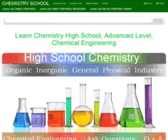 Chemistryscl.com(Learn Chemistry High School) Screenshot