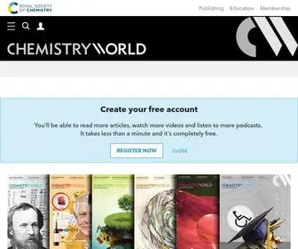 Chemistryworld.com(Chemistry news) Screenshot