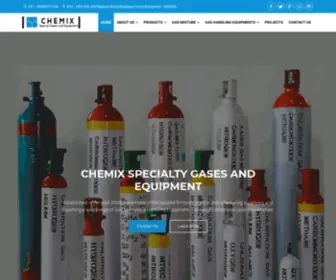 Chemixgases.com(Chemix Gases) Screenshot