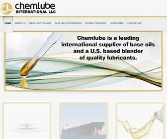 Chemlube.com(Lubricants) Screenshot