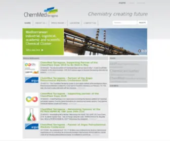 Chemmedcluster.com(Chemistry creating future) Screenshot
