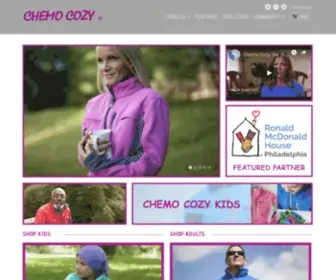 Chemocozy.com(Functional and Fashionable clothing during infusion treatments) Screenshot