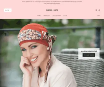 Chemohats.com.au(Chemo Hats) Screenshot