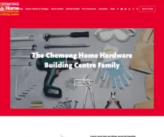 Chemonghomehardware.ca(Building Centre) Screenshot