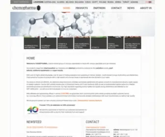 Chemopharma.com(HOME » Chemopharma) Screenshot