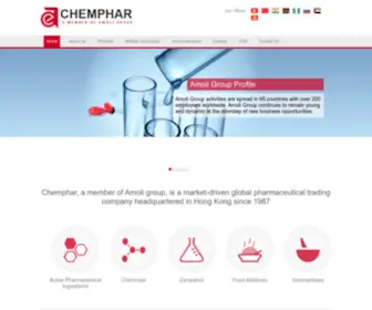 Chemphar-HK.com(Chemphar HK) Screenshot