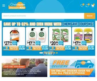 Chemsave.com.au(Chemsave Online Pharmacy) Screenshot