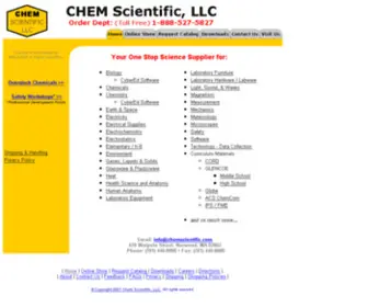 Chemscientific.com(Shop at ChemScientific.com) Screenshot