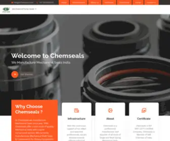 Chemseals.com(Chemseals Mumbai) Screenshot