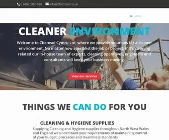 Chemsol.co.uk(Commercial Cleaning & Water Treatment Company) Screenshot