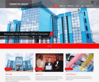 Chemstargroup.com(Chemstar Paint) Screenshot