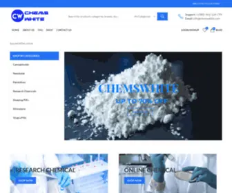 Chemswhite.com(Online Chemical Suppliers USA) Screenshot